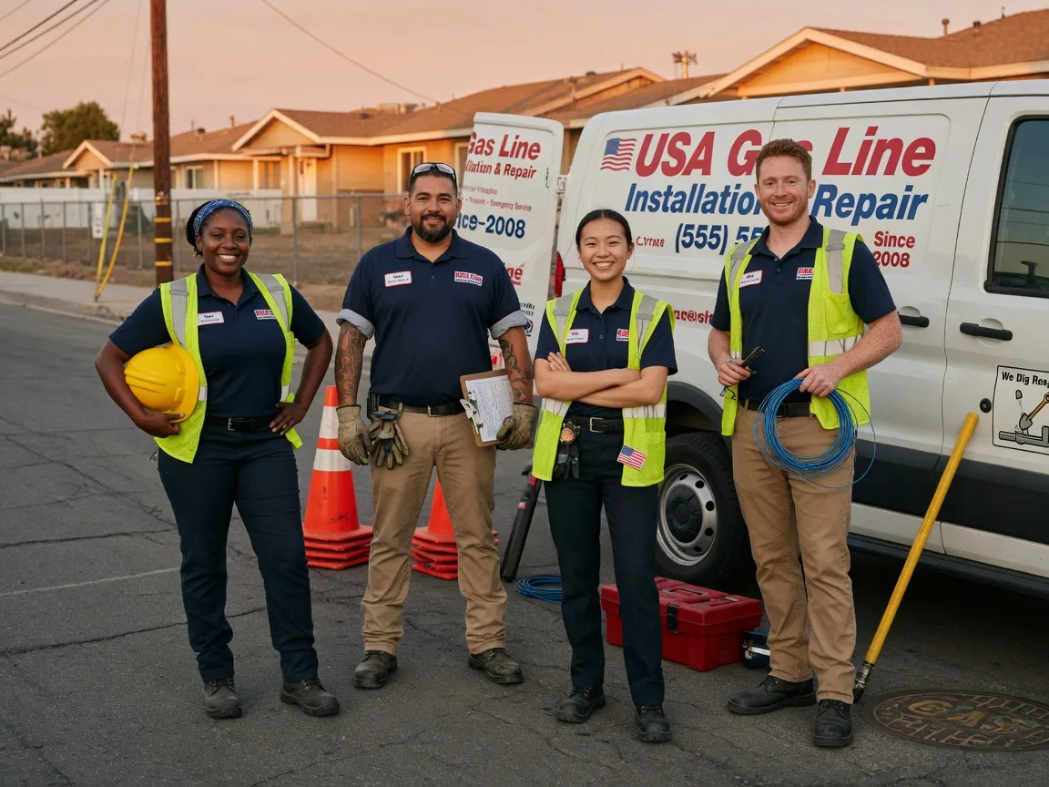 Gas Line Installation company in Covington, PA